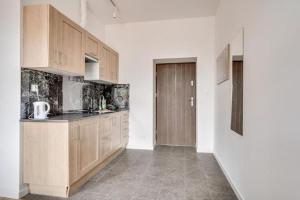 Kuchyň nebo kuchyňský kout v ubytování Apartamenty Mickiewicza - Superior Suites Katowice