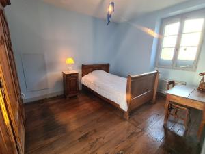 Postel nebo postele na pokoji v ubytování MAISON IRIBERRIA