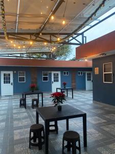 Restaurace v ubytování Departamento amueblado en Zapopan cerca de Expo gdl, ITESO y UVM