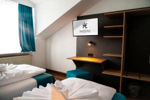 Postelja oz. postelje v sobi nastanitve Hotel Hansa Stuttgart City