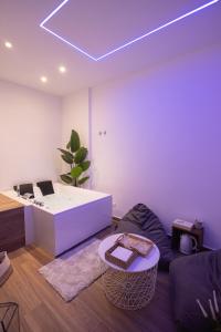 Posezení v ubytování Effedi Loft