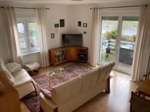 Posezení v ubytování Ferienwohnung „Lena“