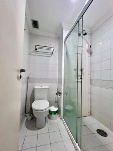 Et badeværelse på Apartamento Paulista