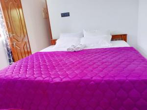 Pear Tree Entire 2BHK Villa Kotagiri客房内的一张或多张床位