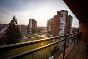 Balkón alebo terasa v ubytovaní Apartman Elly