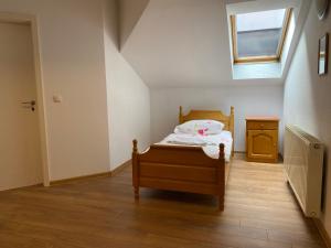 Postel nebo postele na pokoji v ubytování Motel Vujeva