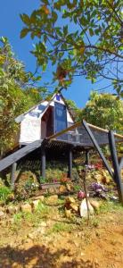 Zahrada ubytování Chalet Celestial Wifi, Malla catamarán, Parking Privado
