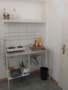 مطبخ أو مطبخ صغير في Apartment Koblenz nähe Uni und BWZK