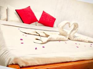 Ένα ή περισσότερα κρεβάτια σε δωμάτιο στο The Beauty Of Udawalawa