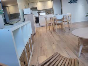 Kuchyň nebo kuchyňský kout v ubytování LENIE appartement reposant
