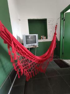 TV a/nebo společenská místnost v ubytování Sumé Hostel + 23 fotografií