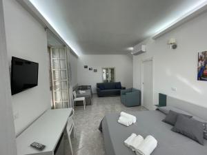 Posedenie v ubytovaní Casa Crispi