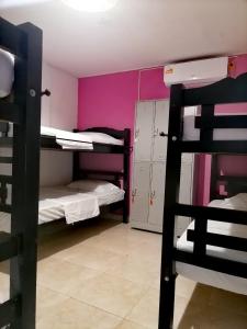 Postel nebo postele na pokoji v ubytování Hostel Shalom Adonai