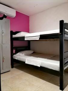 Postel nebo postele na pokoji v ubytování Hostel Shalom Adonai