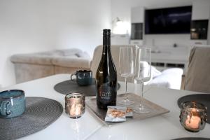 Nápoje v ubytovaní Lovely Family Suite