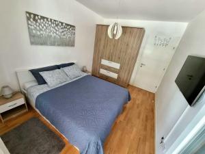 Posteľ alebo postele v izbe v ubytovaní City Style Apartment-New Zagreb