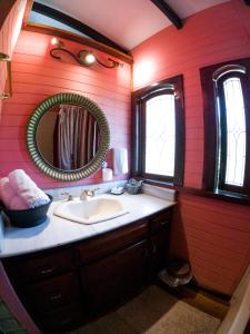Vannituba majutusasutuses Coyote Rooms