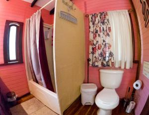 Vannituba majutusasutuses Coyote Rooms