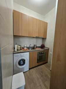 Köök või kööginurk majutusasutuses Apart Nel