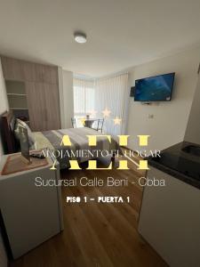 Μια τηλεόραση ή/και κέντρο ψυχαγωγίας στο El Hogar - Sucursal Calle Beni - Edificio Auriga 272 con Garaje cubierta