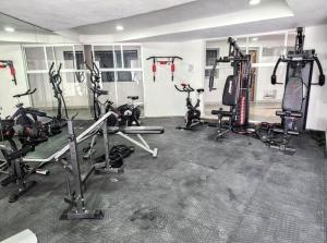 Fitness centrum a/nebo fitness zařízení v ubytování "Paco's Depa" friendly & family apartment