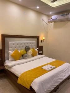 Krevet ili kreveti u jedinici u objektu Hotel Sukoon Bharatgarh