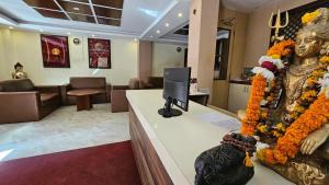 Area soggiorno di Pashupati View Hotel
