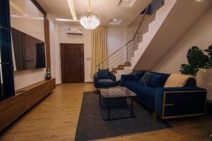 Posezení v ubytování Big chill stays (luxe suits)