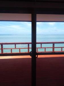 海景或在度假酒店看到的海景