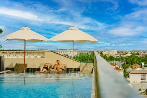 Bazén v ubytování Little Gem Hoi An Boutique Hotel & Spa nebo v jeho okolí