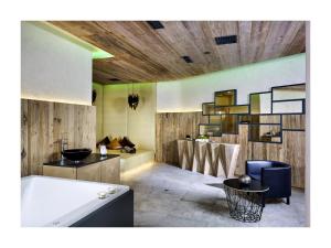 Posezení v ubytování Verwöhnhotel Wildspitze