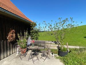 Zahrada ubytování Allgäu Cottage - traumhafter Blick in die Schweizer Berge