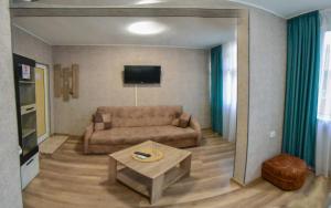 Χώρος καθιστικού στο Hotel Rade 1