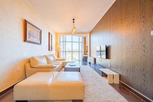 TV a/nebo společenská místnost v ubytování Hotel Alexandar Lux