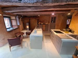 Posezení v ubytování Les papillons