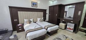 فندق ماريوت عدن السياحي Marriott Aden Hotel客房内的一张或多张床位