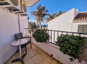 Balkon lub taras w obiekcie Beach panorama Caleta
