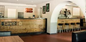 Lounge nebo bar v ubytování Hostel Chillertal + 13 fotografií