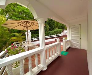 Μπαλκόνι ή βεράντα στο Palm house