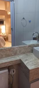 Koupelna v ubytování CARNAVAL EM SALVADOR, BAHIA! Casa aconchegante na orla de Salvador!