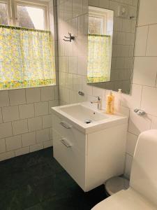 A bathroom at Lunkaberg Bed & Breakfast