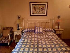 Postel nebo postele na pokoji v ubytování Casa Cotis Beceite