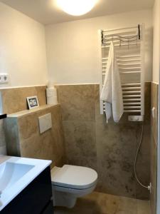 Kúpeľňa v ubytovaní Prachtig guesthouse aan het water