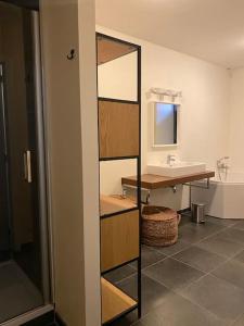 Kúpeľňa v ubytovaní Woning Oostende - Oosteroever NIEUW