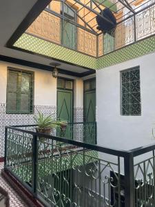 Balkón nebo terasa v ubytování HOTEL EL AMAL