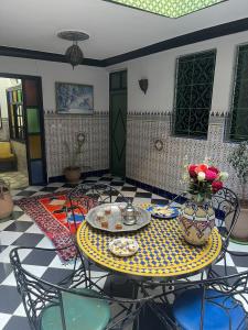 Posezení v ubytování HOTEL EL AMAL