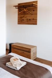 Ліжко або ліжка в номері Hotel Murat