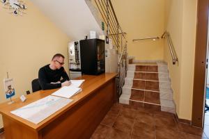 Телевізор і / або розважальний центр в Hotel Murat