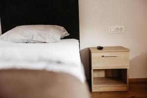 Ліжко або ліжка в номері Hotel Murat