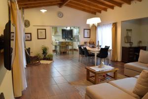 Et opholdsområde på Casita Azul